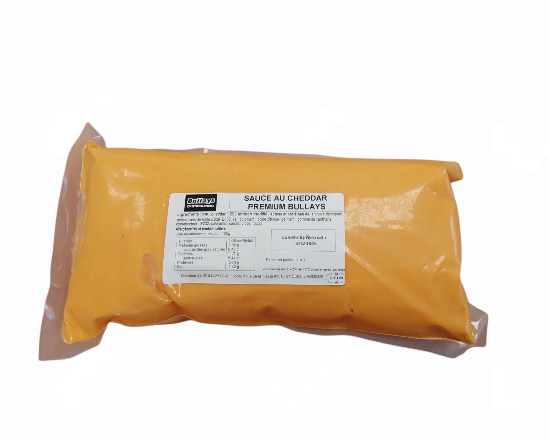 Sauce Cheddar Bullays 1kg